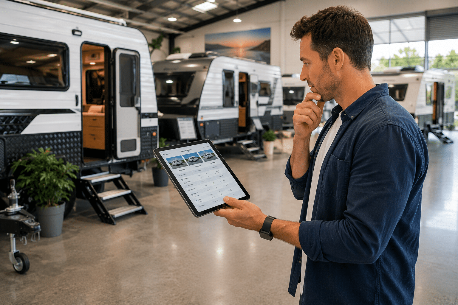 Reviewing caravan finance options and loan structures